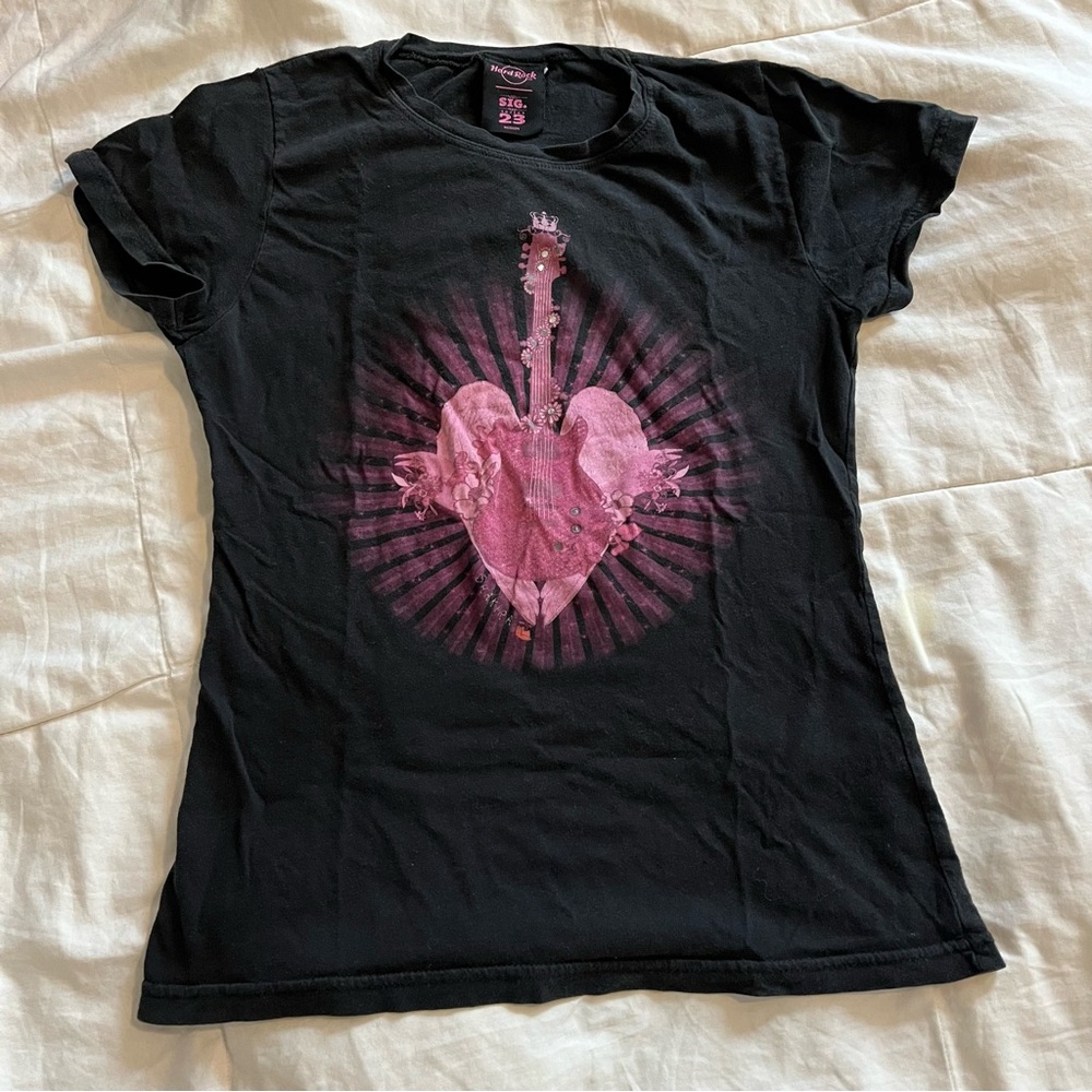 Hard Rock Y2k Baby tee